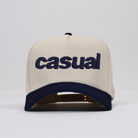 Snapback Natural Navy V2